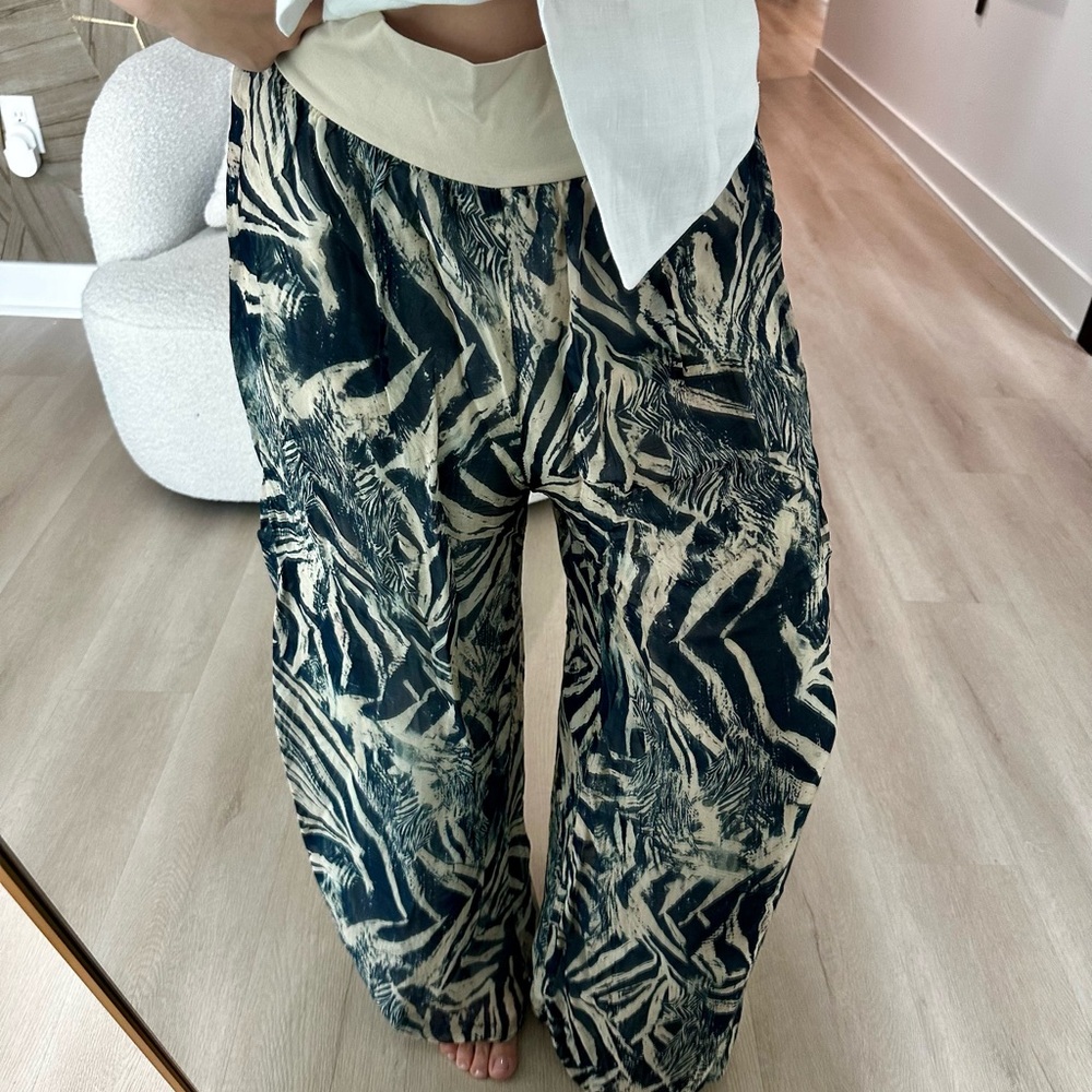 Women’s Zebra Print Pants